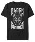 Фото #2 товара Marvel Men's Black Panther Geometric Mask, Short Sleeve T-Shirt