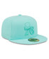 ფოტო #4 პროდუქტის Men's Turquoise Philadelphia 76ers Color Pack 59FIFTY Fitted Hat