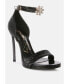 Фото #9 товара straight fire high heel glitter stilettos Sandals