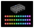 Фото #2 товара Thermaltake Lumi Color 256C - Indoor - Black - Multi - 12 bulb(s) - LED - 30 cm