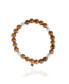 ფოტო #3 პროდუქტის Tigers Eye Beaded Elastic Bracelet