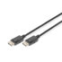 Фото #2 товара Кабель Displayport Digitus by Assmann DB-340100-020-S Чёрный 2 m