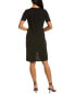Фото #2 товара Maggy London Crossover Mini Dress Women's Black 2