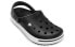 Сандалии Crocs Crocband 11989-060 для мужчин и женщин черно-белые 36-37 - фото #2