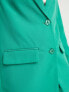 Фото #4 товара Vila Petite tailored blazer co-ord in green