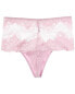 Фото #2 товара Le Mystere Lace Allure High-Waist Thong Women's