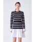 ფოტო #2 პროდუქტის Women's Poplin Combo Knit Dress