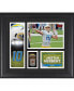 Фото #1 товара Justin Herbert Los Angeles Chargers Framed 15" x 17" Player Collage with a Piece of Game-Used Football