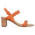 Фото #1 товара VANELi Mavis Studded Sling Back Womens Orange Casual Sandals 305558