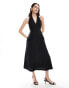 Фото #3 товара Bardot tailored midi dress in black