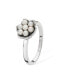 Royal Pearl Flower Ring Size T