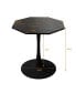 Фото #10 товара Modern Marble Coffee Table, Octagonal, Metal Base