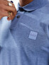 Фото #3 товара BOSS Orange Passerby long sleeve polo in navy