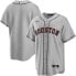 ფოტო #3 პროდუქტის FANATICS MLB Houston Astros Gray Road short sleeve v neck T-shirt