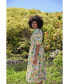 Фото #6 товара Платье средней длины из тафты с цветочным узором Jessie Zhao New York Wonderland.