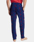 ფოტო #2 პროდუქტის Men's Printed Cotton Pajama Pants