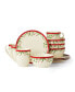 Фото #1 товара Holiday 12-Pc. Dessert Set