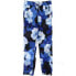 Calvin Klein Women's New Drawstring Elastic Waist Printed Tapered Pants Blue XS