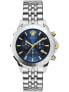 Versace VEV601923 Signature Chronograph Mens Watch 44mm 5ATM