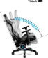 Fotel Diablo Chairs X-Horn XL 2.0 King Size Czarno-Czerwony