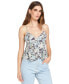 ფოტო #1 პროდუქტის Juniors' Printed Bad Beaches Only V-Neck Top