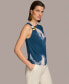 ფოტო #3 პროდუქტის Women's Printed Twist-Strap Hardware Tank