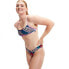 Фото #4 товара SPEEDO Allover Digital Cross Back Crop Top Bikini Top