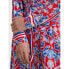 Фото #5 товара TOMMY HILFIGER Scarf Print Relaxed Fit Long Sleeve Midi Dress