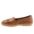 Фото #4 товара Trotters Rory T2209-296 Womens Brown Leather Slip On Loafer Flats Shoes 11