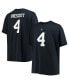 Men's Dak Prescott Navy Big and Tall Player Name Number T-shirt Синий, 2xB - фото #1