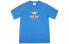 Фото #1 товара MLB 胸前小猪印花直筒T恤 韩版 男女同款 蓝色 / Футболка MLB T 31TSTG931-07U