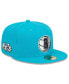 ფოტო #1 პროდუქტის Men's Teal Brooklyn Nets 2023/24 City Edition Alternate 59FIFTY Fitted Hat