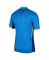 ფოტო #3 პროდუქტის Men's Blue Brazil National Team 2024 Away Stadium Replica Jersey