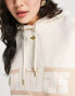 Фото #4 товара adidas Originals 'ski chic' retro hoodie in oatmeal