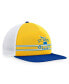 Men's Gold, Blue St. Louis Blues Special Edition 2.0 Trucker Snapback Adjustable Hat