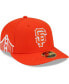 Фото #1 товара Men's Orange San Francisco Giants City Connect Low Profile 59FIFTY Fitted Hat