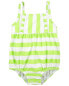 Baby Striped 1-Piece Swimsuit 9M