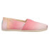 Фото #1 товара TOMS Alpargata Classic Slip On Womens Pink Flats Casual 10017823T