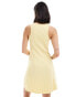 Фото #4 товара Vero Moda knitted racer swing dress in yellow