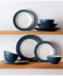 Colorwave Rim 12-Piece Dinnerware Set