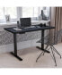 Electric Height Adjustable Standing Desk - 48" Wide X 24" Deep