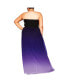 Фото #2 товара Plus Size Ombre Lust Maxi Dress