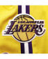 Фото #5 товара Men's LeBron James Gold Los Angeles Lakers Player Replica Shorts