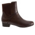 Фото #1 товара Trotters Magnolia T2164-200 Womens Brown Wide Leather Ankle & Booties Boots 6