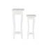 Фото #1 товара Набор из двух столиков Home ESPRIT Белый Деревянный MDF 30 x 30 x 76,5 cm