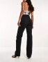 ASOS DESIGN easy straight jean in black W30 L30 - фото #11