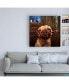 Фото #3 товара Lucia Hefferna Uptown Pug Canvas Art - 15.5" x 21"