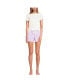 Women's Knit Pajama Short Set Short Sleeve T-Shirt and Shorts