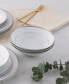 Regina Platinum Set of 4 Soup Bowls, Service For 4