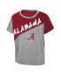 ფოტო #4 პროდუქტის Toddler Boys Heather Gray Alabama Crimson Tide Super Star T-shirt and Shorts Set